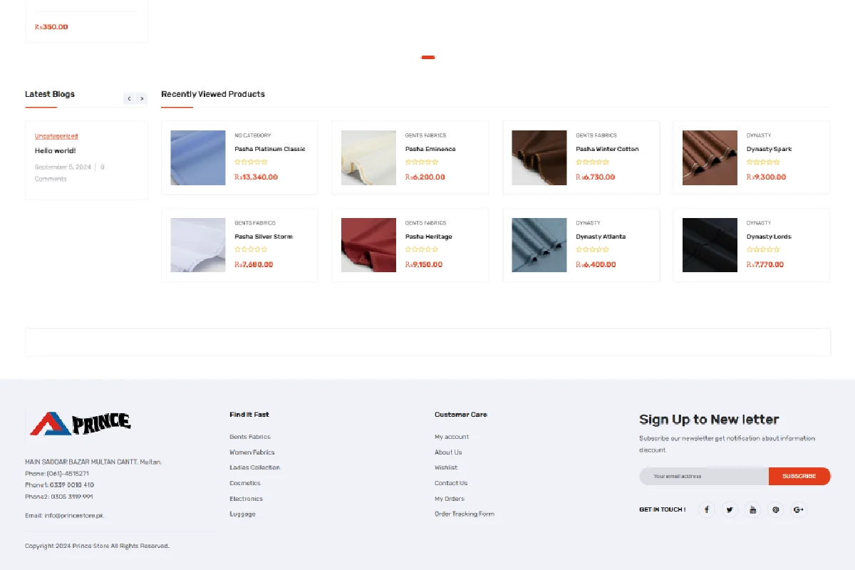 princestore Client Delloweb International
